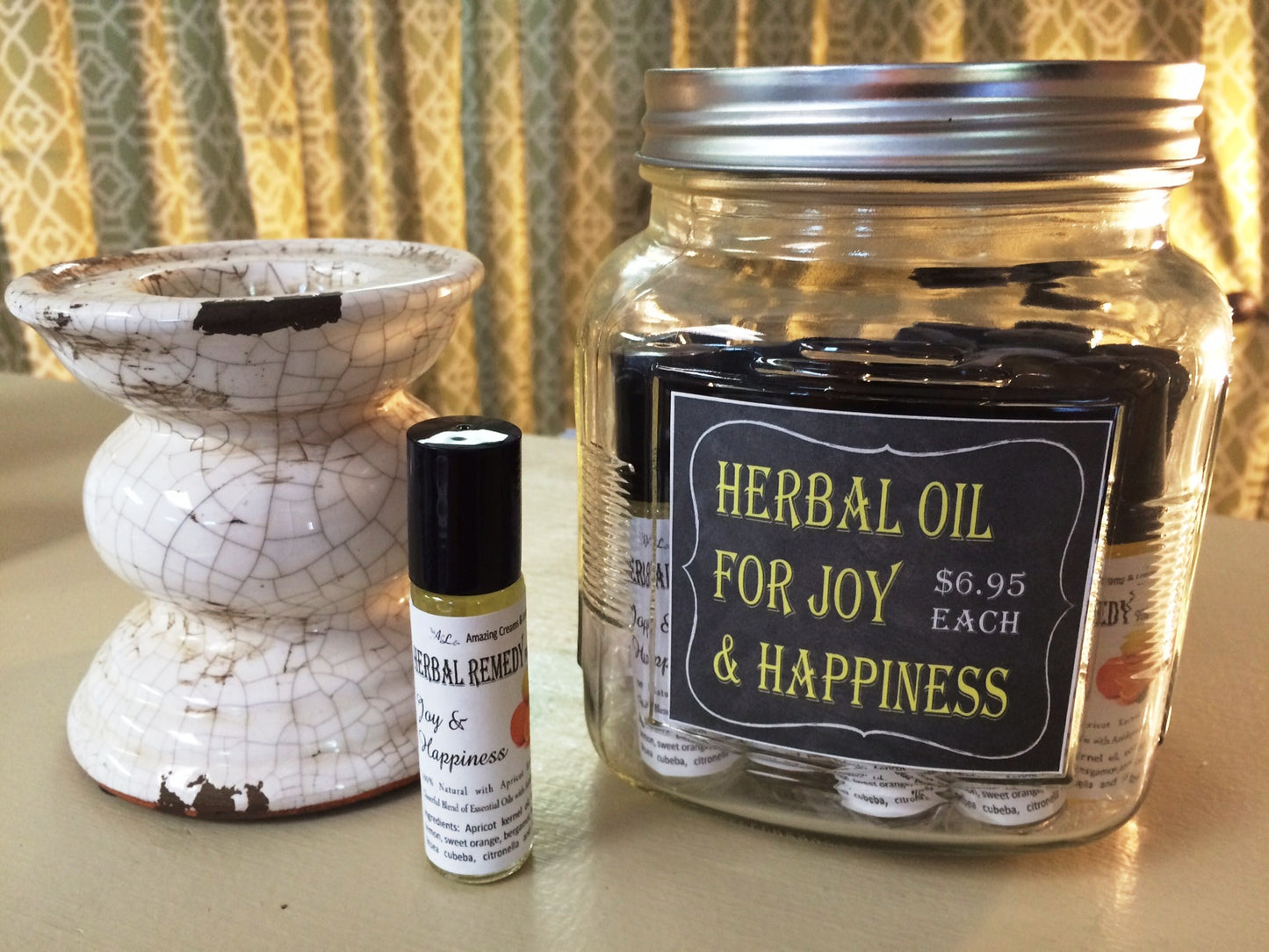 Herbal Oil for Joy & Happiness
