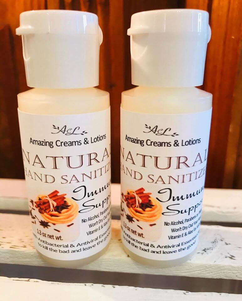 Natural Hand Sanitizer Immune Support