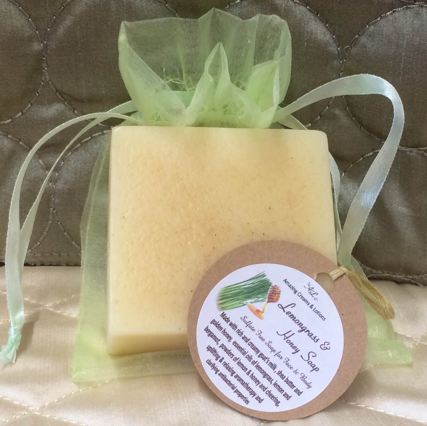 Lemongrass and Honey Soap
