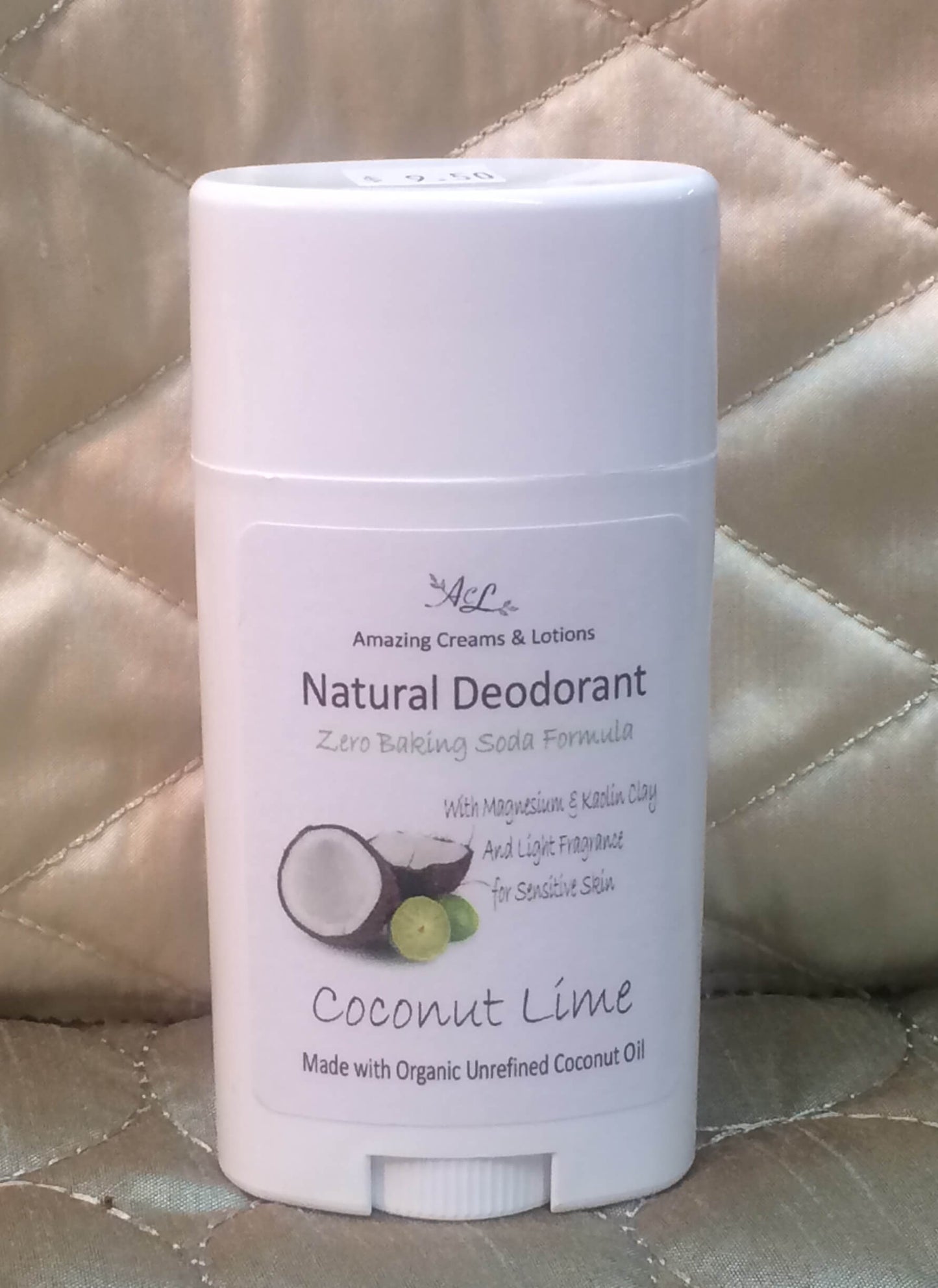 Coconut Lime-ZERO Baking Soda Formula Deodorant