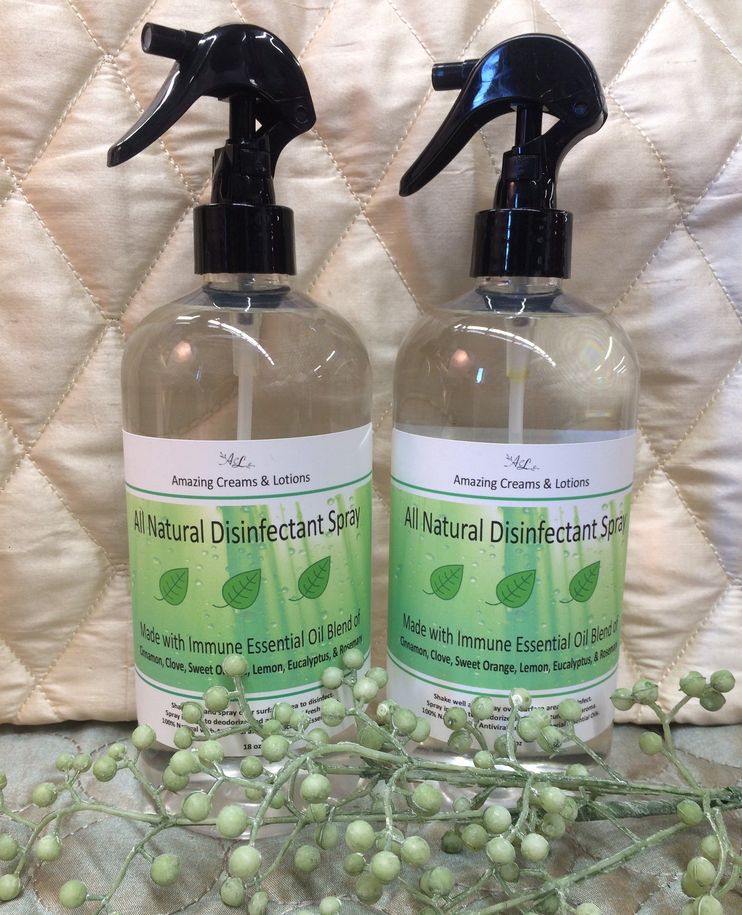 Natural Disinfectant Spray