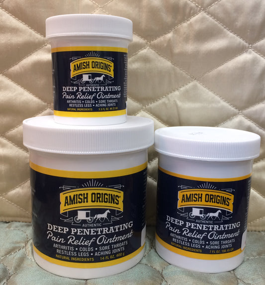Amish Origins Pain Relief Ointment