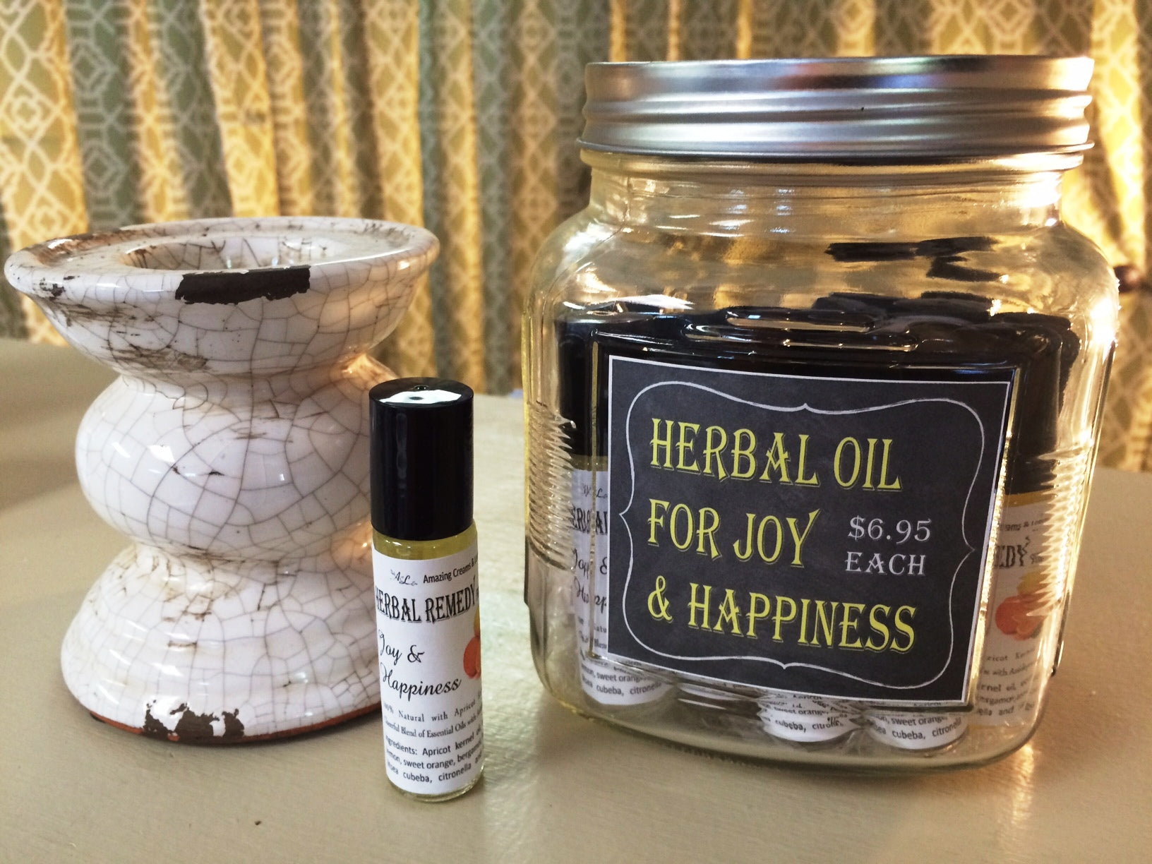 Herbal Oil for Joy & Happiness