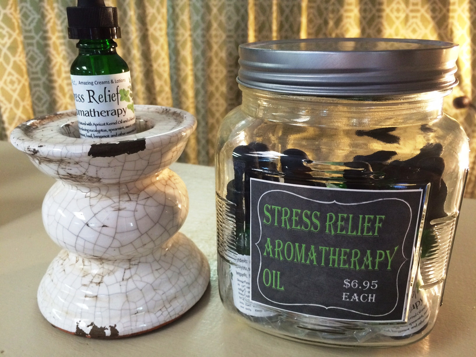 Herbal Oil - Stress Relief Aromatherapy